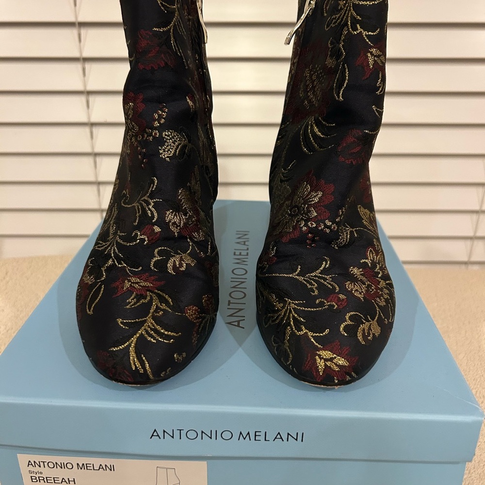 Antonio Melani Men's Navy Multi Boots